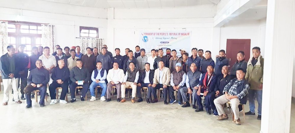 Participants of the meeting held by the Chakhesang region of the NSCN (IM).